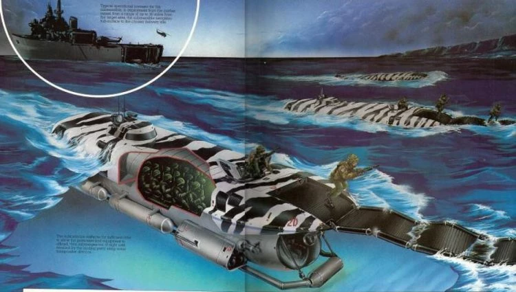 Σχέδια του Ψυχρού Πολέμου: «Υποβρύχια Αποβατικά» (εικόνες)